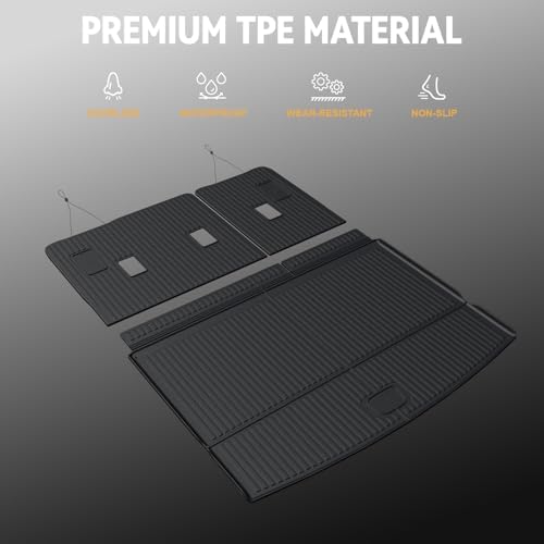 Cargo Mat for 2021-2026 Chevy Suburban/GMC Yukon XL Accessories - Image 5