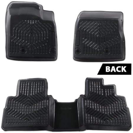 G-PLUS TPE Floor Mats 3PCS Fit Nissan Rogue 2021-2025(No Sport Models) - Image 6