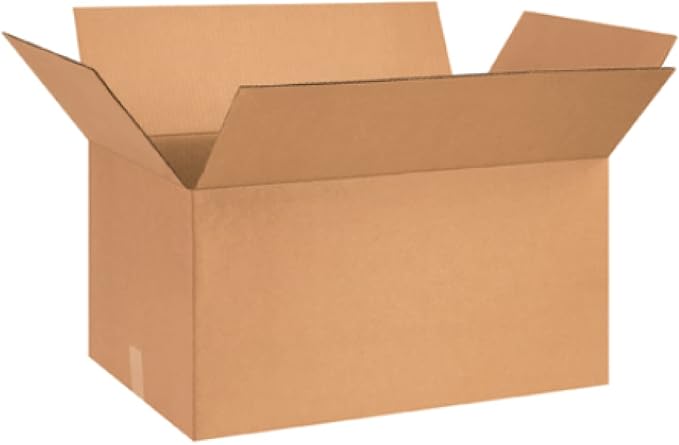 Secure Seal - 24x15x12” Pack of 30 Corrugated Cardboard Packing Shipping by Secure+Seal