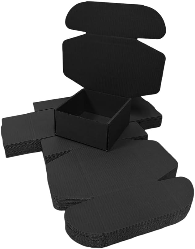 15 Pcs 6 x 6 x 3 inches Corrugated Cardboard Gift Boxes Recyclable Shipping - Image 3