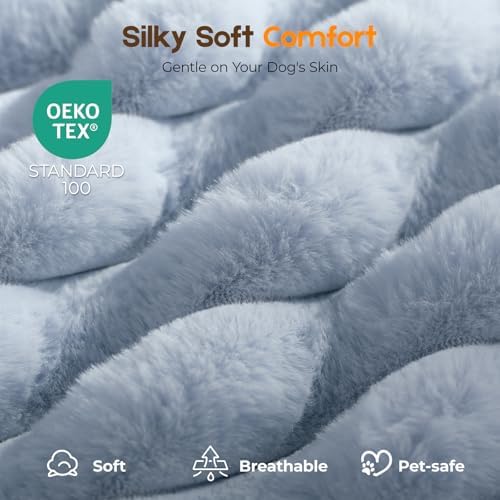 Orthopedic Dog Bed for Medium Dog, Waterproof Washable Pet Bed for Crate - Image 2