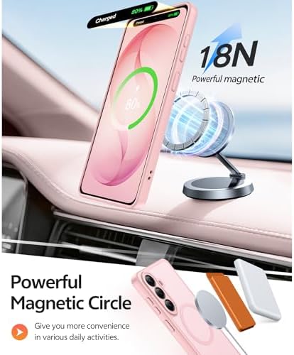 FNTCASE for Samsung Galaxy S26 Plus Case, Fit for Magsafe, Screen Protector - Image 3