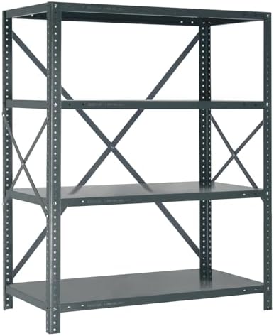 Quantum Storage Systems 39-1236-4 IRONMAN Solid Heavy Duty 4 Shelves 39" H x 36" W x 12" D by QuantumStorageSystems