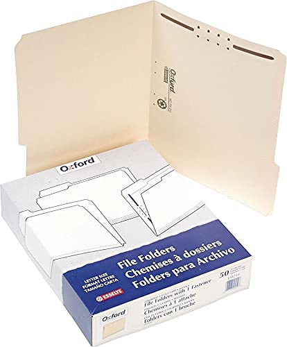 Pendaflex Manila Fastener Folders, Letter Size, 1 Fastener, 1/3 Cut - Image 3