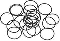uxcell Nitrile Rubber O-Rings 19mm OD 17mm ID 1mm Width, Metric Sealing Gasket for Automotive Machine Plumbing, Pack of 20 by uxcell