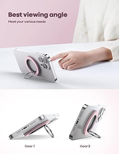 Lamicall Magnetic Phone Grip for MagSafe Accessories, Strong Magnet Ring - Image 4