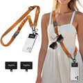 Icycay Phone Lanyard Crossbody Strap Adjustable Teacher Women Golden Brown by Icycay