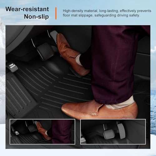 powoq 7 Seats Floor Mats Set Compatible with 2013-2020 Nissan Pathfinder - Image 4