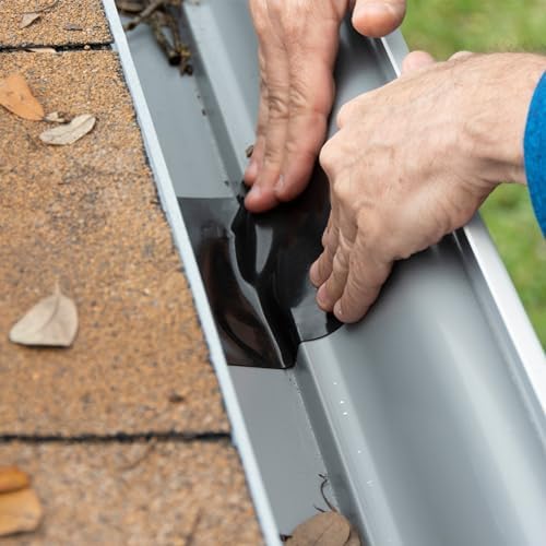 Flex Tape, Original Thick Flexible Rubberized Waterproof Tape - Seal and Patch Leaks, Works Underwater, Indoor Outdoor - Home RV Roof Plumbing and Pool Repairs, Gray, 4 in x 5 ft, Case of 4 - Image 2