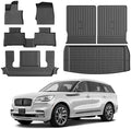 Aviator Floor Mats - Car Mats for Lincoln Aviator 2020-2025, All Weather Floor Mats and Cargo Liner for Aviator Accessories, Heavy Duty Rubber Mats, Car Accessories by cartist