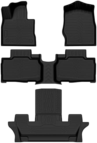 AUXKO All Weather Floor Mats for Ford Explorer 6&7 Seater 2026-2020 - Image 2