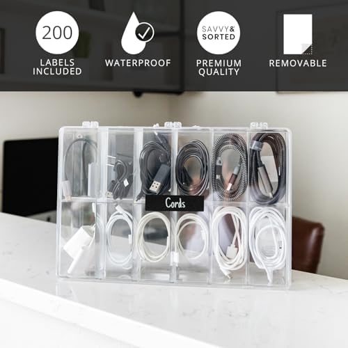 200 Chalkboard Labels for Containers, Removable Black Jar Labels Stickers with Chalk Marker, Reuseable Pantry Containers and Storage Bin Organization - Image 2