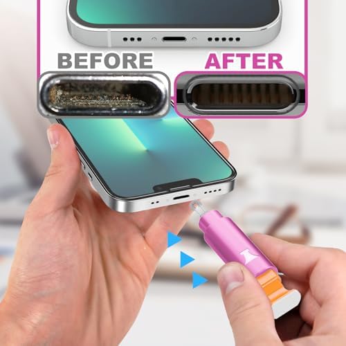 iPhone Cleaning Kit for Charging Port, Cleaner Kit for AirPod Phone, Pink - Image 4