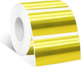 1.25" x 2.25" Gold Thermal Label Stickers,Waterproof Thermal Printer Sticker Labels for Gift Wrapping, Self-Adhesive Name Price Tag DIY Custom Logo Design (500 pcs,Gold) by Yeachlaing