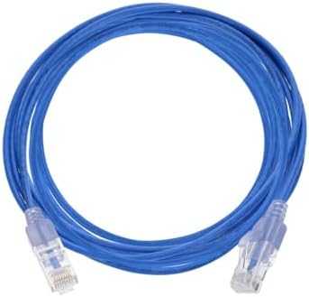 Monoprice Cat6A Ethernet Patch Cable - 10-Pack, Snagless RJ45, 550Mhz, 10G, UTP, Pure Bare Copper Wire, 30AWG, 14 Feet, 10-Color - SlimRun Series - Image 4