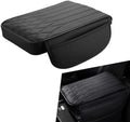 Car Armrest Pad, Car Center Console Cover Memory Cotton Elbow Pressure Relief Mat, Multi-Functional Anti-Scratch Protective Pad with Side Storage Pockets, Universal for Cars (Black) by Unknown