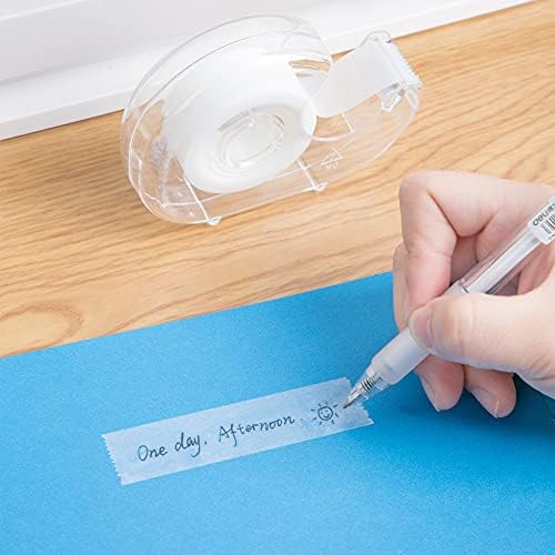 Amazon Basics Invisible Matte Finish Tape Dispenser with Refill Rolls for Labeling, 3/4" x 650" (18 yds), 6-Pack - Image 6