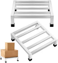 MorningRo 2 Pack Dunnage Rack 13.8" Long x 13.8" Wide, 3.9" Height by MorningRo