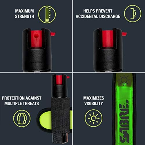 SABRE Runner Pepper Gel Spray for Running, Walking & Personal Safety - Image 4