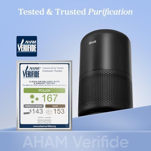 Levoit Air Purifier for Home Pets Hair Allergies in Bedroom Quiet Purifiers - Image 3