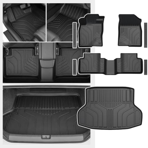 Floor Mats for Honda Civic Sedan 2016-2021, with Cargo Mat by JOULARISE