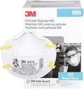 3M Particulate Disposable Respirator 8210, N95, Pack of 20, NIOSH APPROVED by 3MAutomotive