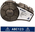 Brady Authentic (M21-500-595-BL) All-Weather Vinyl Label for Indoor/Outdoor ID, Lab and Equipment Labeling, White on Blue- For M210, M210-LAB, M211, BMP21-PLUS and BMP21-LAB Printers, .5" W, 21' L by BradyCorp