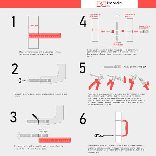 homdiy 3.5" Cabinet Handles Black Drawer Pulls - HD201BK Modern Cabinet Pulls Cabinet Hardware for Kitchen Cabinets, 10 Pack Stainless Steel Cupboard Handles - Image 5