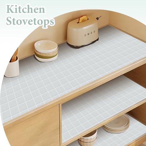 Drawer and Shelf Liner for Kitchen Cabinet: 17 in X 30 Ft Non Slip - Image 3
