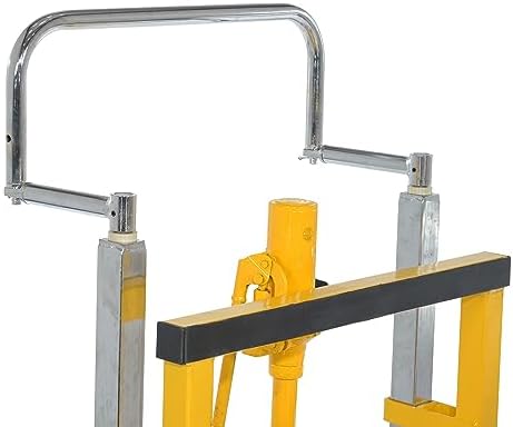 Vestil MFM-4000 Steel Machinery/Vending Machine Lifts 15 In. x 26-3/4 In. x 49-1/4 In. 4000 Lb. Capacity Yellow - Image 5