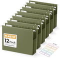 Sooez Extra Capacity Plastic Hanging File Folders, File Organizer by Sooez