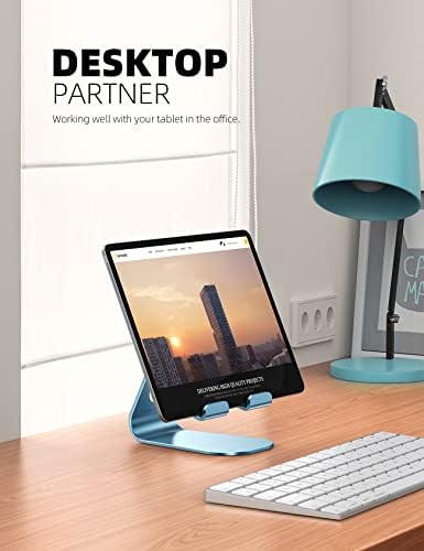 Lamicall iPad Stand Adjustable Tablet Holder, Sturdy Aluminum, Multi-Angle - Image 3