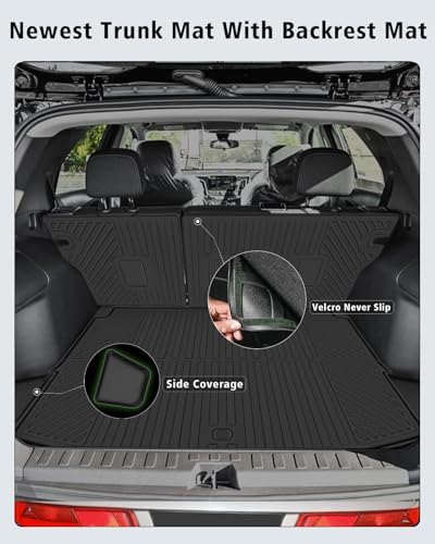 Floor Mats & Cargo Mat & Backrest Mat for Chevy Trailblazer AWD 2021-2026 - Image 3