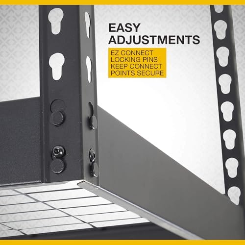 Klutch Overhead Storage Rack, 48in.L x 24in.D, 350-Lb. Capacity - Image 3