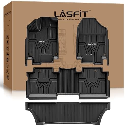 LASFIT Floor Mats for Honda Odyssey 2018-2026 2027 Mini Passenger Van by LASFIT