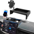 Car Phone Holder Fit for Toyota Tacoma 2024 2025 2026 W/Dash Tray Storge Box Organizer, Cell Phone Mount for Tacoma Accessories 14 inch Touch Screen 360 Degree Rotation (Not Fit 8 inch) by Unknown