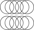 Nitrile Rubber O-Rings 155mm OD 147mm ID 4mm Width, Metric Sealing Gasket for Plumbing, Gas, Automotive and Faucet Repair, Pack of 10 by HUANLING