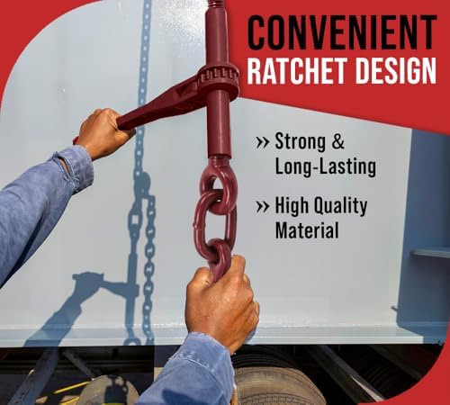 Mytee Products 1/2" - 5/8" Ratchet Chain Binder - Image 4