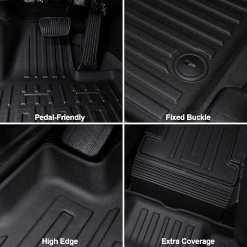 Floor Mats for 2020-2025 Kia Telluride 7/8-Seat Accessories - Image 3