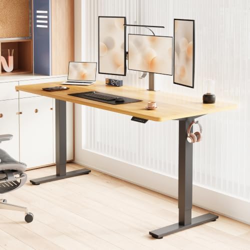 60x 24x 1''One-piece Standing Desk Stand Up Adjustable Desk - Image 2