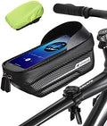 whale fall Waterproof Bike Frame Bag, 1S Quick Release Bike Phone Holder by whalefall