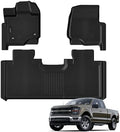 AUXKO Floor Mats for 2015-2026 Ford F-150 Super Cab Extended Cab by AUXKO