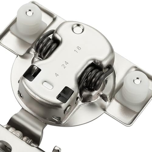 Soft Close Hinges for Kitchen Cabinet Hinges, 5/8 Inch Overlay, 50 Pack - Image 6