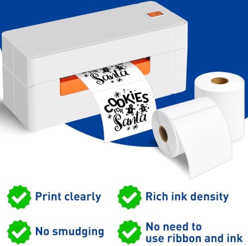 ESSENTIAL 4" x 4" Direct Thermal Shipping Labels (350 Labels, 1 Roll) - Image 5