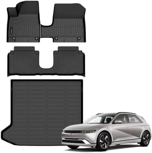 AUXKO Floor Mats Cargo Mat for Hyundai IONIQ 5 2026 2025 Movable Console by AUXKO