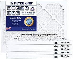 Filter King 10x16x1 Air Filter MERV 8, AC Furnace Filters (12-Pack) by FilterKing