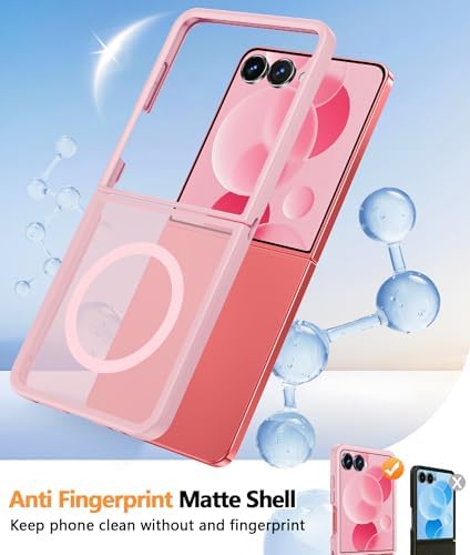FNTCASE for Samsung Galaxy Z Flip 7 Case, Fit for Magsafe, Screen Protector - Image 4
