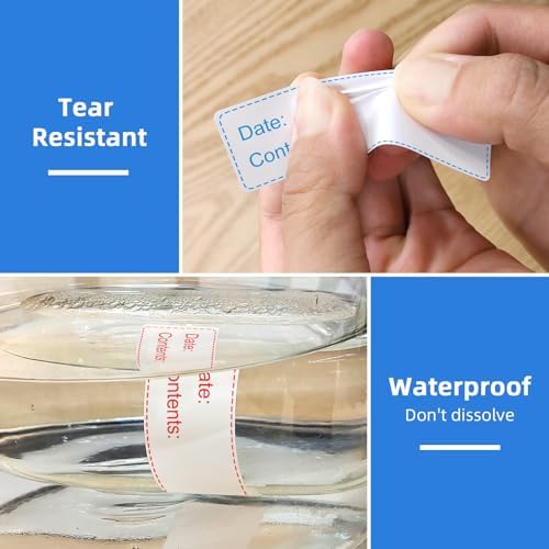 1"x3" Freezer Labels, 175/Roll, Write-On for Kitchen, Containers - Image 3