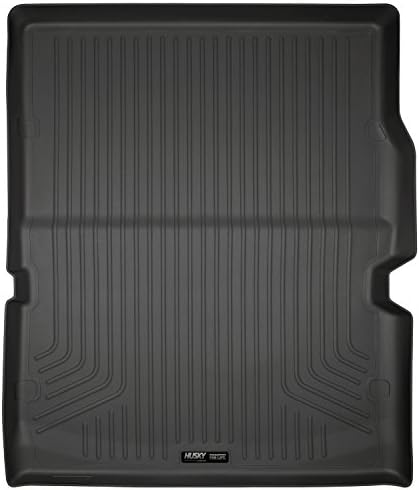 Husky Liners Weatherbeater Cargo Liner | Fits 2011-2026 Dodge Durango w/3rd Row Seat (Fits to Back of 2nd Row Over Folded Flat 3rd Row) | Cargo, 1-pc. Black - 20421 by HuskyLiners%C2%AE