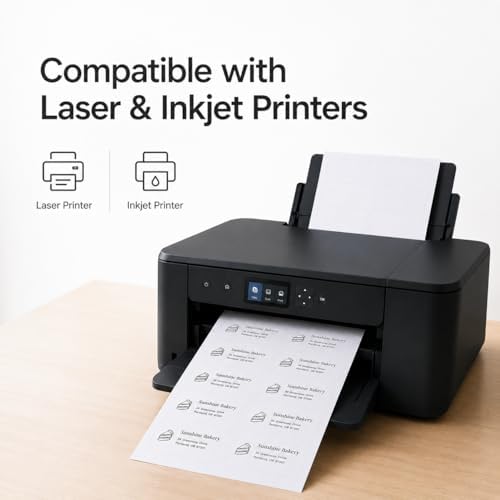 2" x 4" Labels for Printer, Printable Mailing Address Stickers - 2000 PCS - Image 3